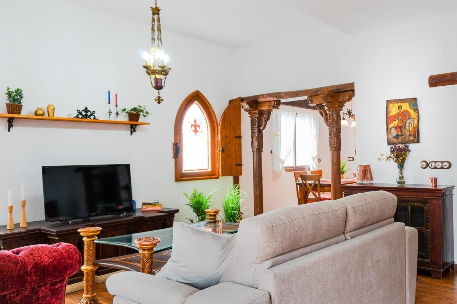 Atico Imperial Garaje Gratis Centrico Terraza Aire Acond Solarium 2 Banos Wifi A 1minuto De La Plaza Cabildo Apartment *